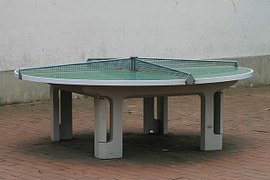 ping pong table