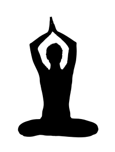 graphic of yoga