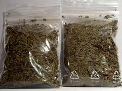 Kratom leaves in bags